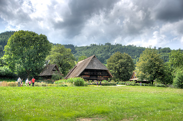 Image showing Open Air Museum Vogtsbauernhof