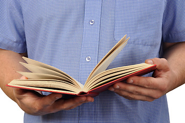 Image showing Reading a Book