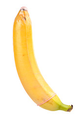 Image showing Condom on Banana