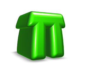 Image showing letter pi