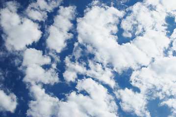 Image showing Clouds on sky