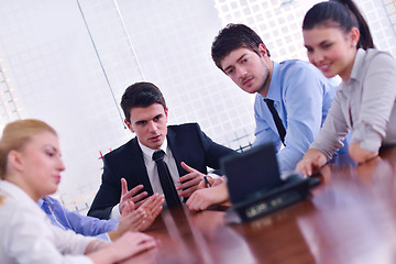 Image showing business people in a video meeting