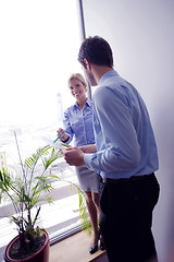 Image showing business people in a meeting at office