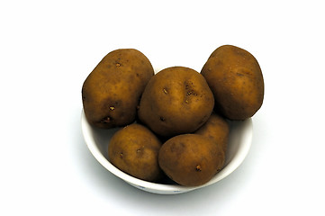 Image showing Bowl of Potatoes