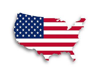 Image showing United states map
