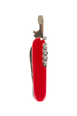 Image showing Swiss army knife, screwdriver