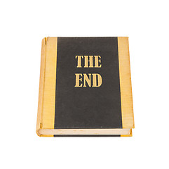 Image showing Old book with the title The End