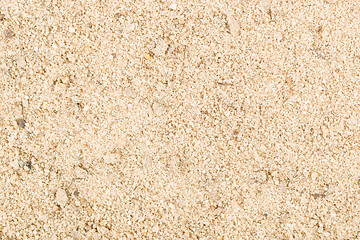 Image showing Close up of industrial white sand
