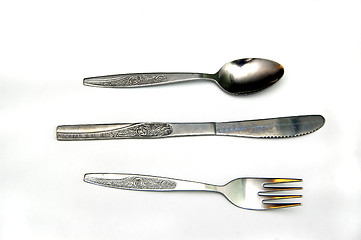 Image showing Cutlery set