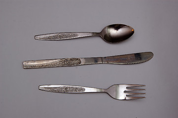 Image showing Cutlery set