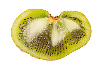 Image showing Fresh kiwis with funny deformations