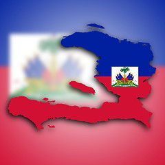 Image showing Map of Haiti