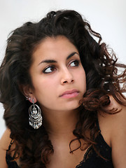 Image showing Beautiful middle eastern girl