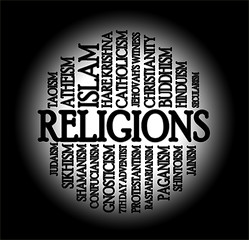 Image showing Religions word cloud