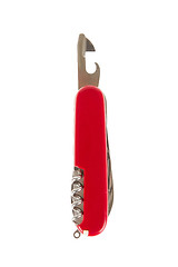 Image showing Swiss army knife, can opener