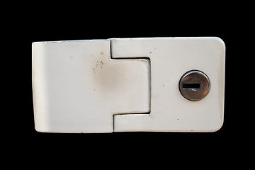 Image showing Close up of a door handle
