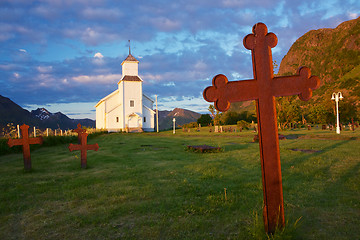 Image showing Scenic church