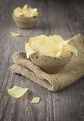 Image showing Potato chips