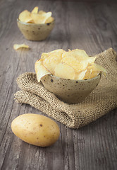 Image showing Potato chips