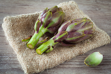 Image showing artichokes