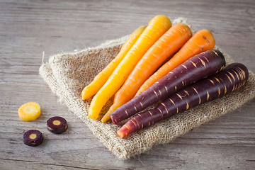 Image showing Carrots