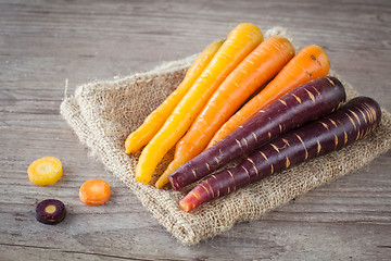 Image showing Carrots