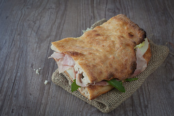 Image showing Italian sandwich