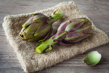 Image showing artichokes