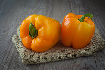 Image showing Orange pepper