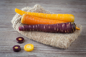 Image showing Carrots