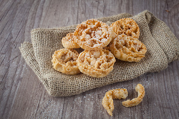 Image showing Cartellate, typical italian pastries