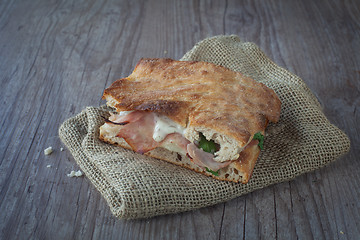 Image showing Italian sandwich