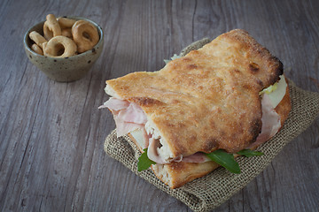 Image showing Italian sandwich