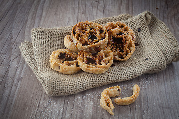 Image showing Cartellate, typical italian pastries