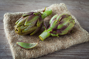 Image showing artichokes