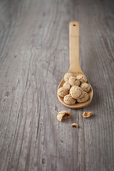 Image showing Italian Amaretti cookies