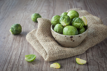 Image showing Brussels sprouts