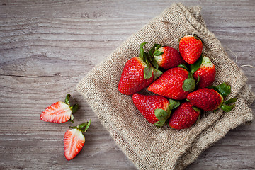 Image showing Strawberries