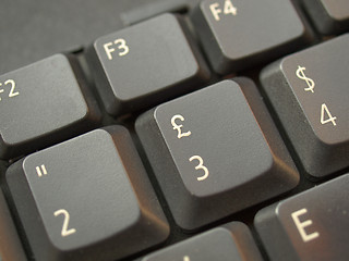 Image showing Computer keyboard