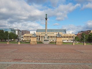 Image showing Schlossplatz (Castle square) Stuttgart