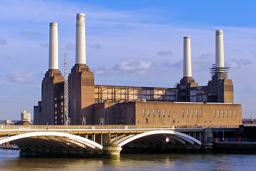 Image showing London Battersea powerstation