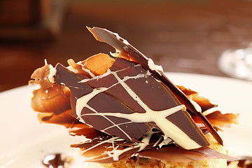 Image showing Dark And White Chocolate