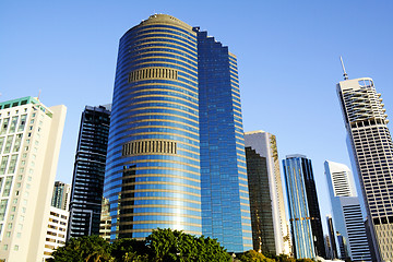 Image showing Brisbane City Skyline Australia