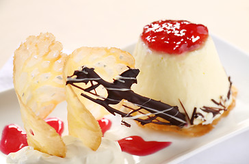 Image showing White Chocolate Mousse