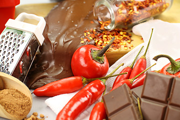 Image showing Chillies And Chocolate