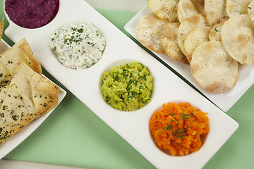 Image showing Assorted Dips