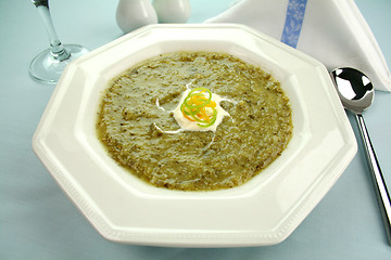 Image showing Celery Soup