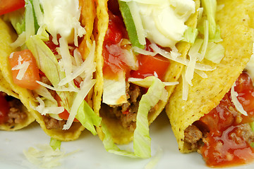 Image showing Beef Tacos