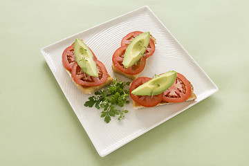Image showing Avocado And Tomato