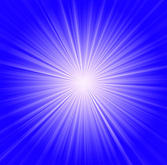 Image showing Starburst background, sunbeams